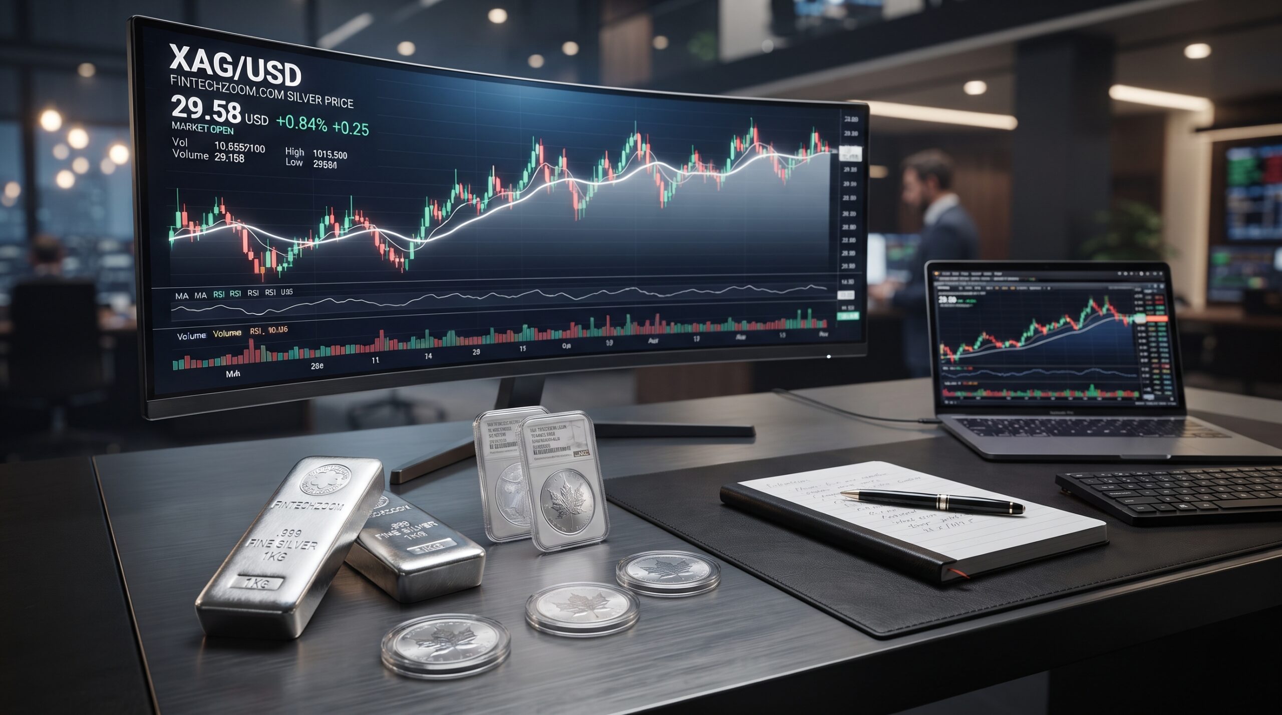 Fintechzoom.com Silver Price